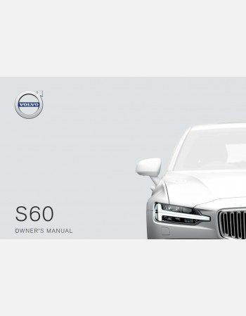 2018 volvo s60 owners manual